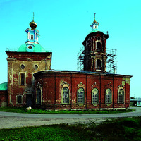 Кафедральный собор в честь Сретения Господня в Скопине. Между 1778 и 1790 гг., 1799, 1875 г. Фотография. 2011 г. Фото: Trykin / Wikimedia Commons