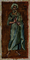 Прор. Софония. Миниатюра из сир. Библии. Ок. 600 г. (Paris. syr. 341. Fol. 181r)
