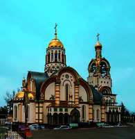 Кафедральный собор равноап. кн. Владимира в Сочи. 2005–2009 гг. Архит. Д. С. Соколов. Фотография. Нач. 20-х гг. XXI в. Фото: sochi-eparhia.ru