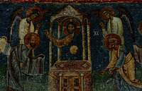 Евхаристия. Центральная часть композиции. Фреска алтарной апсиды. 1037–1056 гг. Фото: И. А. Орецкая