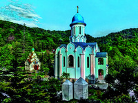 Храм во имя мч. Уара. 2004 г. Фотография. Нач. 20-х гг. XXI в. Фото: sochi-eparhia.ru