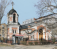 Церковь во имя арх. Михаила при «Кутузовской избе» в Москве. 1910–1912 гг. Архитекторы Н. Д. Струков, М. Н. Литвинов. Фотография. 2017 г. Фото: Людвиг14 / Wikimedia Commons