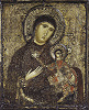 Страстная икона Божией Матери. Между 1330 и 1396 гг. (Галерея Р. Темпла, Лондон)