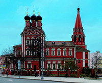 Церковь во имя свт. Николая Чудотворца на Болвановке в Москве. 1702–1712 гг. Фотография. 2022 г. Фото: Ю. А. Зинкова