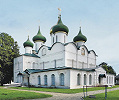 Преображенский собор Спасо-Евфимиева мон-ря в Суздале. 50–60-е гг. XVI в. Фотография. 2017 г. Фото: Ф. А. Зверев