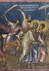 Побиение палками первомч. Стефана. Роспись ц. Вознесения Господня мон-ря Дечаны. 1348–1350 гг. Фото: В. А. Заварицкая