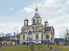 Троицкий собор С.-Петербургского подворья Череменецкого мон-ря. 1862–1868 гг. Архит. Г. И. Карпов. Фотография. 2022 г. Фото: А. В. Слезкин