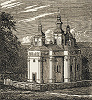 Храм в честь Рождества Пресв. Богородицы. Гравюра. 1874 г.