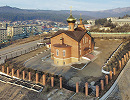 Покровский собор в г. Петровск-Забайкальский. 2004–2008 гг. Архит. В. И. Сизов. Фотография. 2023 г. Фото: С. Э. Зубарь