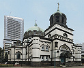Кафедральный собор в честь Воскресения Христова в Токио. 1884–1891 гг. Архит. М. А. Щурупов. Перестроен в 1927–1929 гг., архит. Илия Синъитиро Окада. Фотография. 2019 г. Фото: В. Е. Сусленков