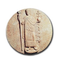Византийский император. Рельеф. XII в. (Дамбартон-Окс. Вашингтон)