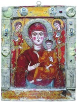 Цилканская икона Божией Матери. IX–Х вв., XIII в. (ГМИГ)