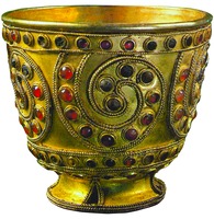 Золотая чаша. 1-я пол. II в. до Р. Х. Триалети (ГМИГ)