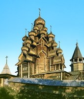 Церковь Преображения Господня на о-ве Кижи, Карелия. 1714 г.