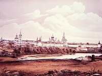 Александровский мон-рь в честь Успения Пресв. Богородицы. Литография. 1883 г.