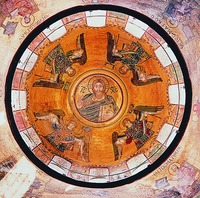 Господь Вседержитель. Мозаика собора Св. Софии в Киеве. 1037-1045 гг.