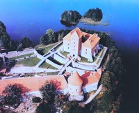 Тракайский замок. Фотография. 1990 г.