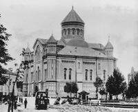 Собор в честь Успения Пресв. Богородицы (Пречистенский) в Вильне. Фотография. Нач. XX в.(ГИМ)