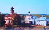 Борисоглебский собор, Благовещенская ц. и настоятельские покои