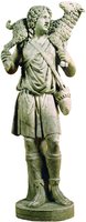 Иисус Христос Добрый Пастырь. Скульптура. 1-я пол. IV в. (Латеранский музей, Рим)