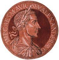 Имп. Александр Север. Гравюра (Goltzius Н. Vivae imperatorium. 1557)