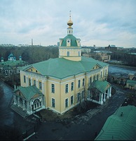 Церковь в честь Покрова Божией Матери на Рогожском кладбище. Фотография.1990 г.