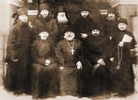 Братия Данилова мон-ря. Фотография. 1927 г.