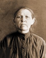 Кликните для увеличения картинки Прмц. Евдокия (Архипова). Фотография. Тюрьма НКВД. Коломна. 1938 г.