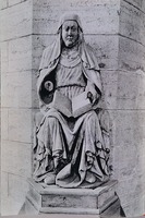 Св. Биргитта. Статуя в Вадстенской монастырской церкви. XV в.