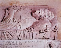Гробница папы Николая V. Сер. XV в. Гроты Ватикана