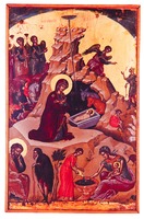Рождество Христово. Икона. 1546 г. (мон-рь Ставроникита, Афон)