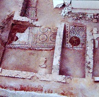 Мозаичный пол базилики около ц. св. Патапия. IV-V вв.
