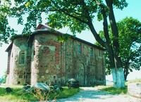 Церковь во имя мучеников кн. Бориса и Глеба в Гродно. 2-я пол. XII в. Фотография. 2000 г.