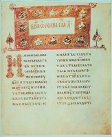 Остромирово Евангелие. 1056–1057 гг. (РНБ. F. п I. 5). Начало Евангелия от Иоанна