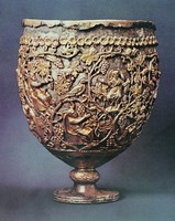 Чаша. Антиохия (?). 500–550 гг. (Метрополитен-музей. Нью-Йорк)