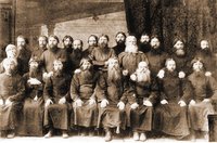 Участники самарского собора поморского согласия. Фотография. 1887 г.