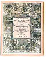 М. Преториус. Сборник мотетов и псалмов «Сионские музы». Титульный лист (Нюрнберг, 1607)