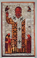 Свт. Николай. Запрестольная икона базилики свт. Николая в Бари. 1321–1331 гг.
