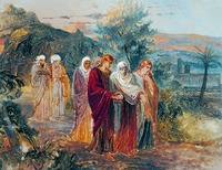 Возвращение с погребения Христа. 1859 г. (ГТГ)
