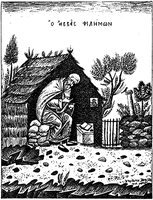 Авва Филимон. Гравюра. 1957 г.