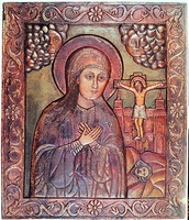 Ахтырская икона Божией Матери. XIX в. (ПГХГ)
