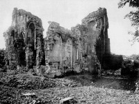 Руины храма. Фотография. 30-е гг. XX в.