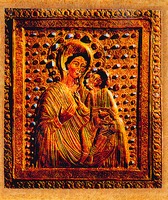 Ацкурская икона Божией Матери (Гос. музей искусств Грузии им. М. Я. Амиранашвили)