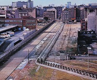 Берлинская стена. Фотография. 1961 г.