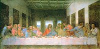 Тайная вечеря. Фреска трапезной ц. Санта-Мария делле Грацие, Милан. 1495–1497 гг. Худож. Леонардо да Винчи