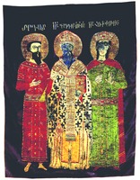 Хоругвь св. Григория Просветителя. 1448 г. (Музей-сокровищница Эчмиадзин)