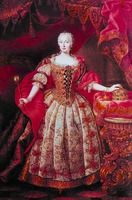 Портрет имп. Марии Терезии. Худож. Д. Шмиделли. 1742 г. (Городская галерея, Братислава)