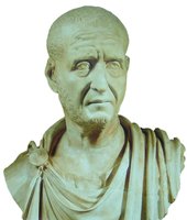 Деций. Скульптурный портрет. Рим. III в. по Р. Х. (Капитолийские музеи, Рим)