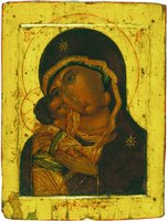 Девпетуровская икона Божией Матери. XVI в. (ГТГ)