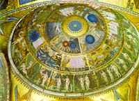 Сотворение мира. Мозаика купола собора Сан-Марко в Венеции. XIII в.